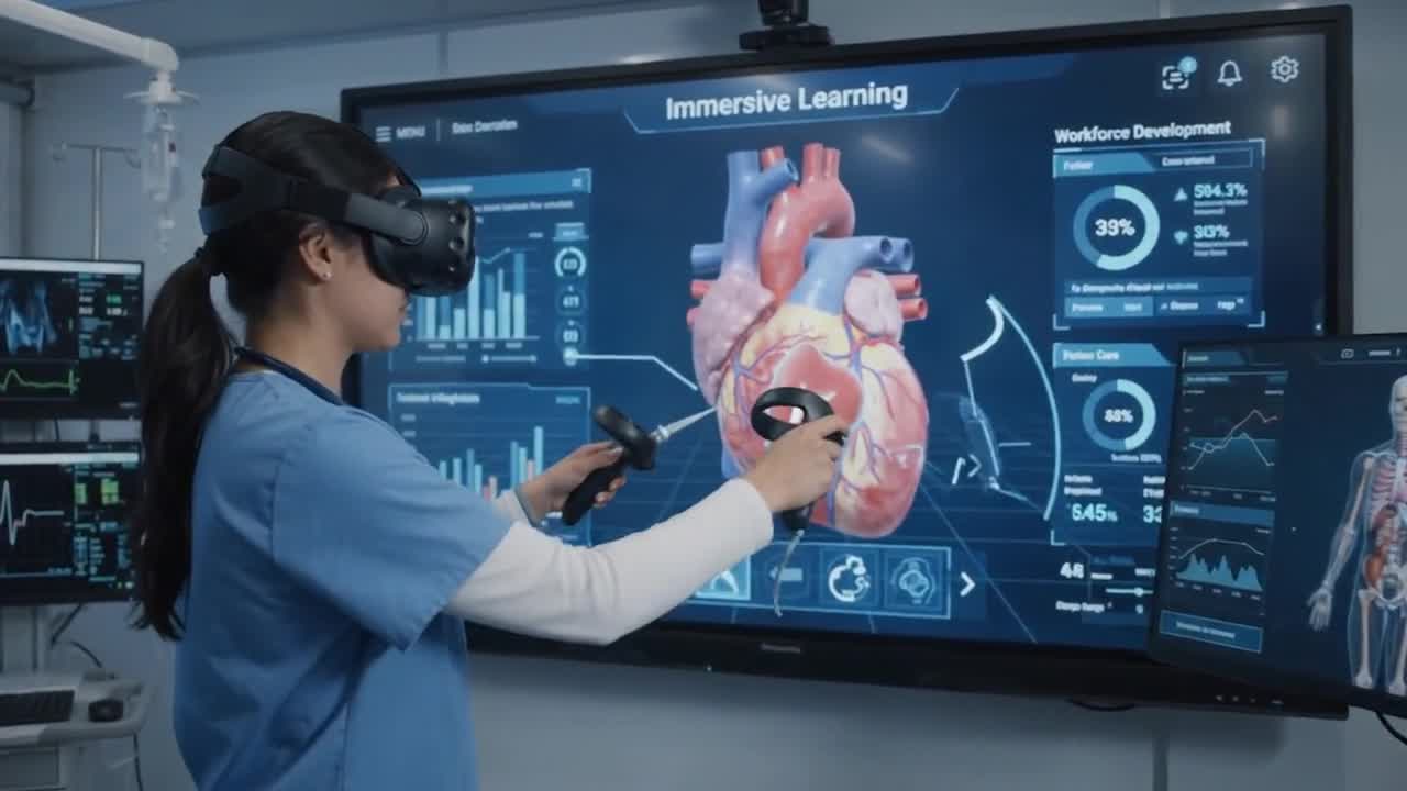 AI-generated animation of a VR lesson. Scroll to play it.